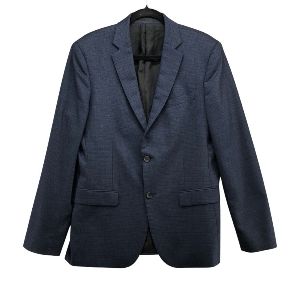 Theory Blazer Mens 40R Navy Blue Rodolf CF Meitour Wool Blend Jacket Business‎